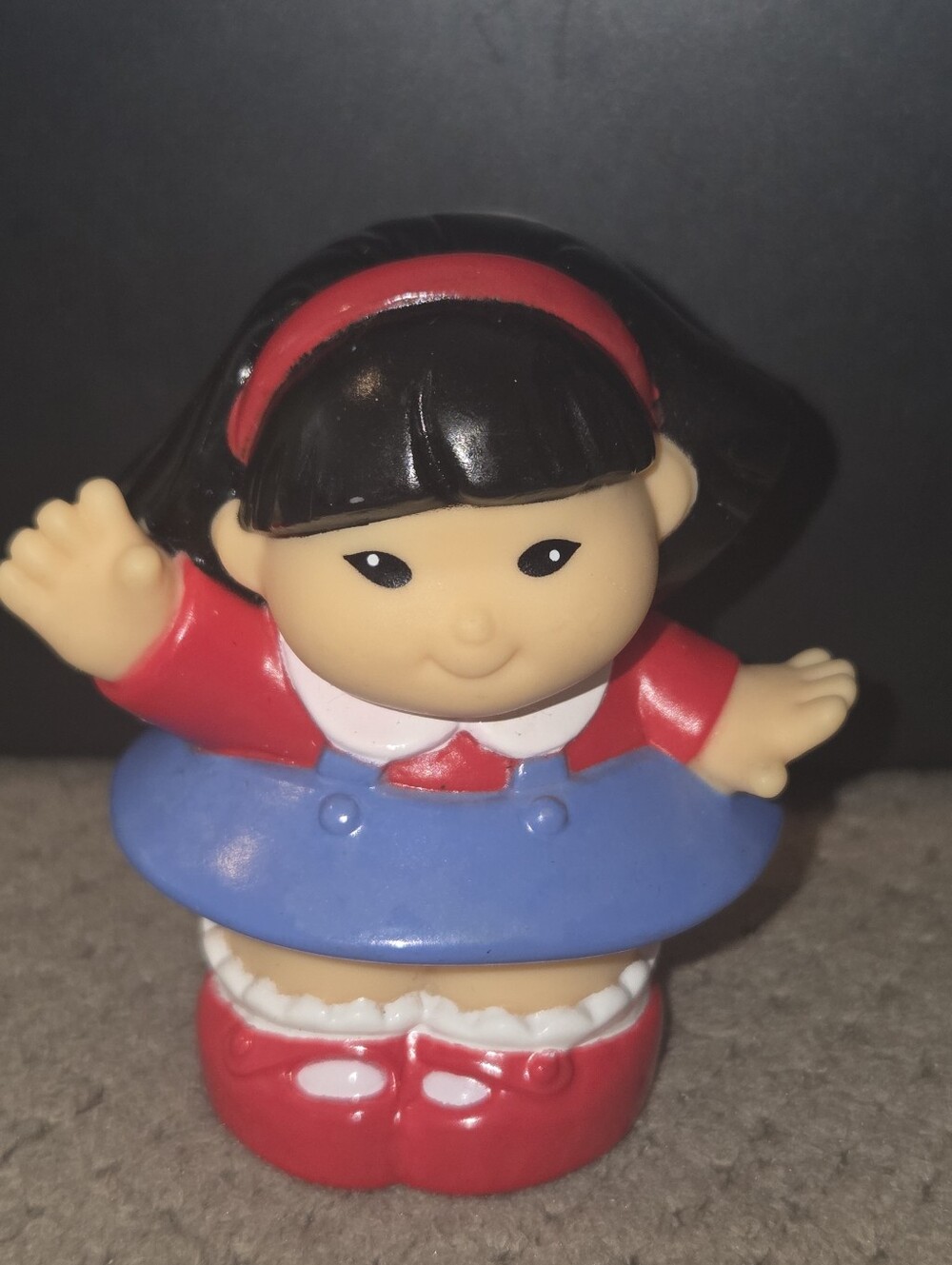 Fisher Price Little People Patriotic Sonya Girl 4th of July USA 1997